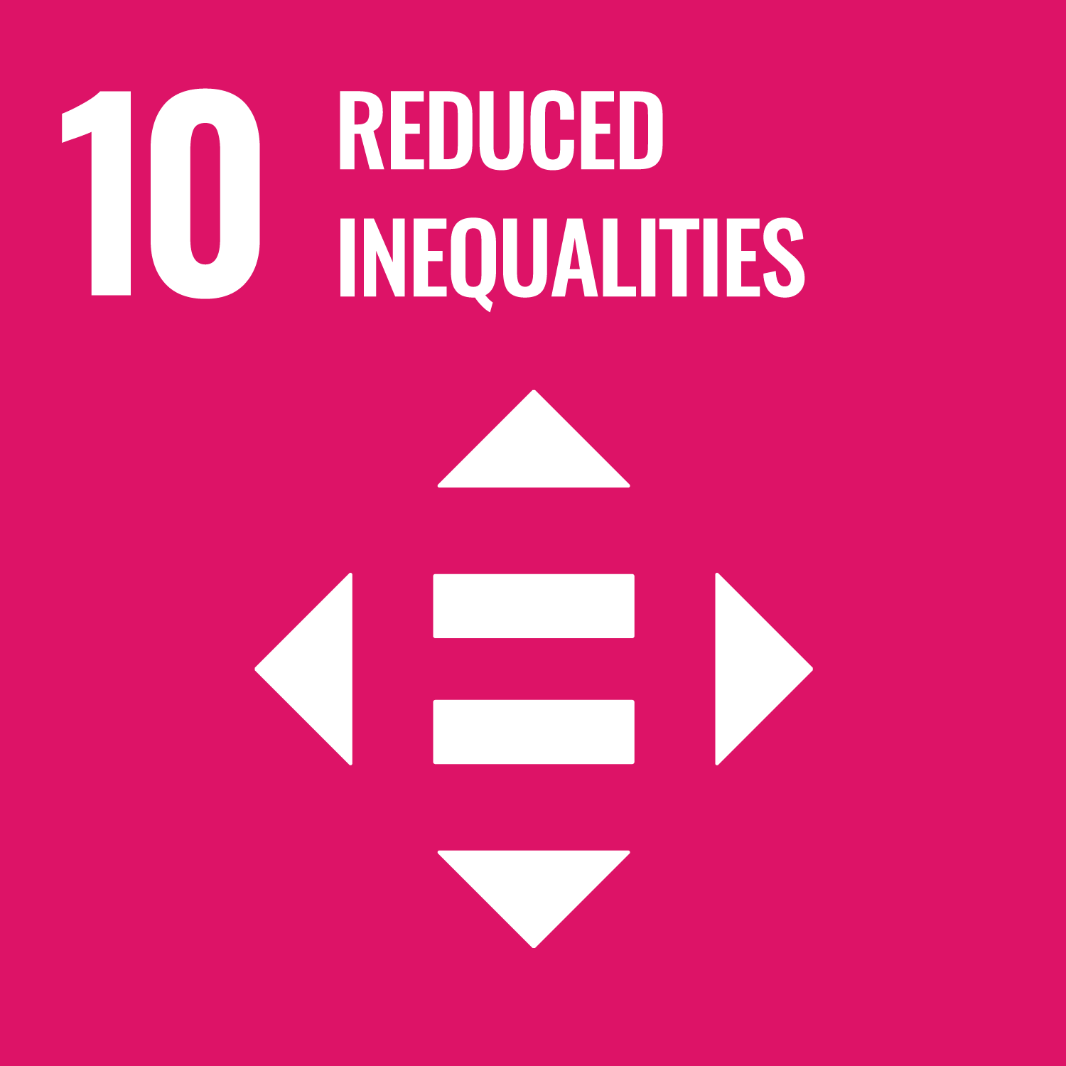 SDG 10&nbsp;- Reduced Inequalities